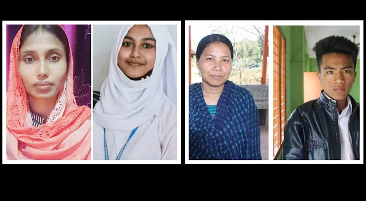 মায়ের সঙ্গে ছেলে, মেয়ের সঙ্গে মায়ের এইচএসসি পাস মায়ের সঙ্গে ছেলে, মেয়ের সঙ্গে মায়ের এইচএসসি পাস