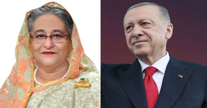 শেখ হাসিনাকে এরদোয়ানের ফোন, ধন্যবাদ জানালেন বাংলাদেশিদের শেখ হাসিনাকে এরদোয়ানের ফোন, ধন্যবাদ জানালেন বাংলাদেশিদের