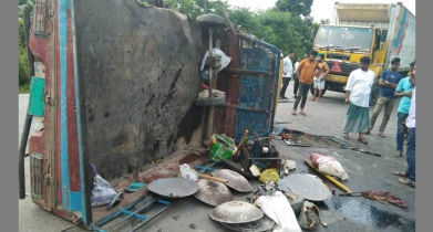 সিলেটে দুই ট্রাকের সংঘর্ষে নিহত ১৩