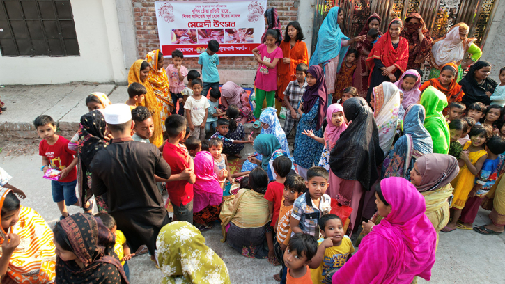 ‘প্রাণের পটুয়াখালী’র ব্যতিক্রমী মেহেদি উৎসব