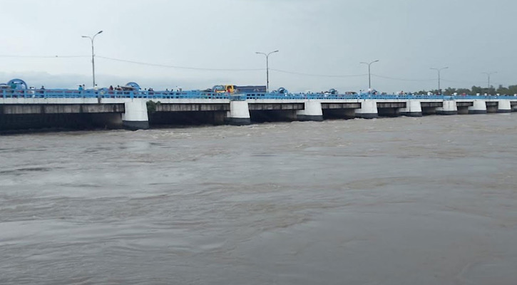 তিস্তার পানি বিপৎসীমার ওপরে, ১৫ হাজার মানুষ পানিবন্দি