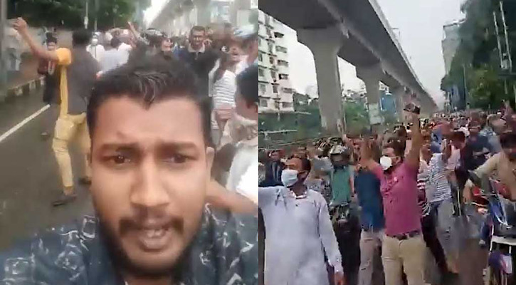 বাংলামোটরে ‘নিষিদ্ধ’ আওয়ামী লীগের মিছিল, আটক ৬ বাংলামোটরে ‘নিষিদ্ধ’ আওয়ামী লীগের মিছিল, আটক ৬