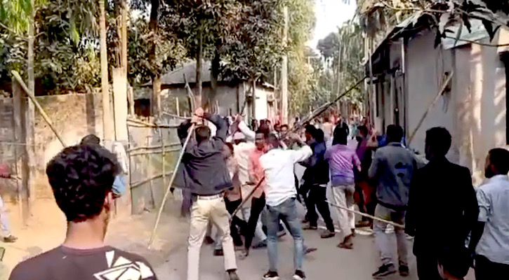 বিএনপি-জামায়াতের তুমুল সংঘর্ষ