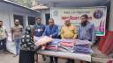ভোলায় দরিদ্রদের মাঝে শীতবস্ত্র বিতরণ করেছে জিজেইউএস