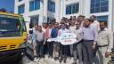ভোলা পৌরসভার বর্জ্য অপসারণে জিজেইউএসের পক্ষ থেকে নতুন ট্রাক উপহার