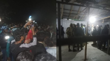 ঘুষ নেওয়ার অভিযোগে ওসি-এসআইকে কান ধরে উঠবস করালেন জনতা