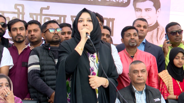 ভোলা-১ আসনে পার্থের পক্ষে ভোট চাইলেন স্ত্রী শেখ শাইরা শারমিন