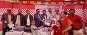 শিক্ষার্থীদের মাঝে শীতবস্ত্র, স্কুল ব্যাগ ও ল্যাপটপ বিতরণ