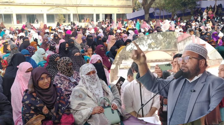 ভোলায় জামায়াতে ইসলামীর নারী সমাবেশ