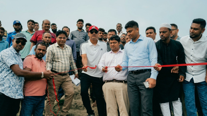 ভোলা সদরে খাল খনন কর্মসূচির উদ্বোধন