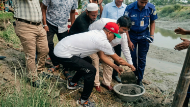 ভোলা সদরে খাল খনন কর্মসূচির উদ্বোধন ভোলা সদরে খাল খনন কর্মসূচির উদ্বোধন